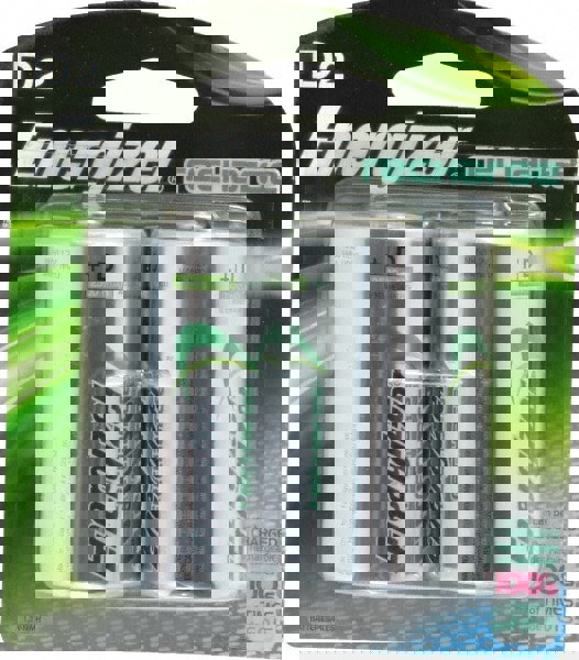 2 Qty 1 Pack Size D, NiMH, 2 Pack, Standard Battery